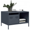 Stolik kawowy antracyt 68,5x50x43,5 cm stal walcowana na zimno