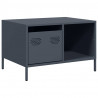 Stolik kawowy antracyt 68,5x50x43,5 cm stal walcowana na zimno