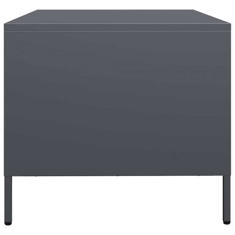 Stolik kawowy antracyt 68,5x50x43,5 cm stal walcowana na zimno