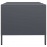 Stolik kawowy antracyt 68,5x50x43,5 cm stal walcowana na zimno