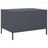 Stolik kawowy antracyt 68,5x50x43,5 cm stal walcowana na zimno