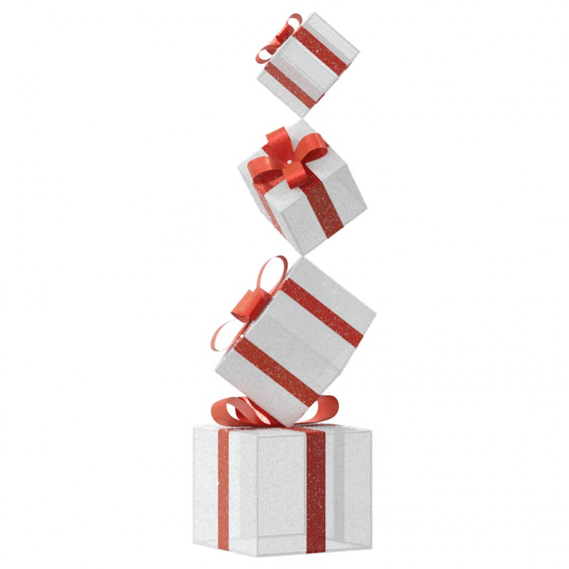 Dekoracja świąteczna, prezent, 80 ciepłych białych LED