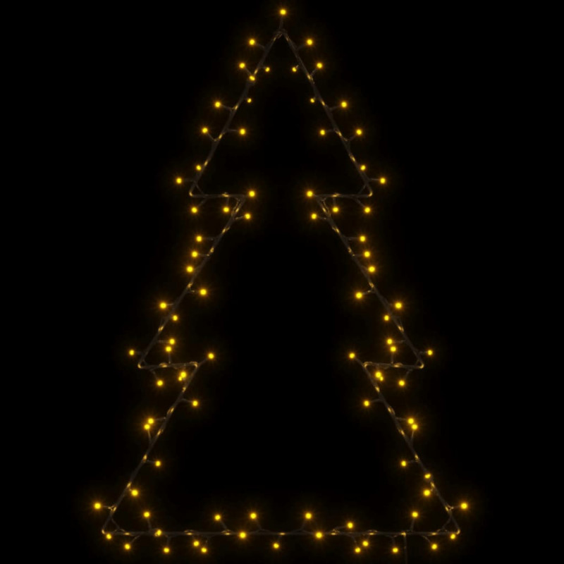 Lampki świąteczne choinka sylwetka, 115 LED