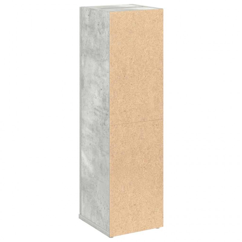 Szafka łazienkowa z uchwyty na rolki kolor betonu 20,5x22x72 cm