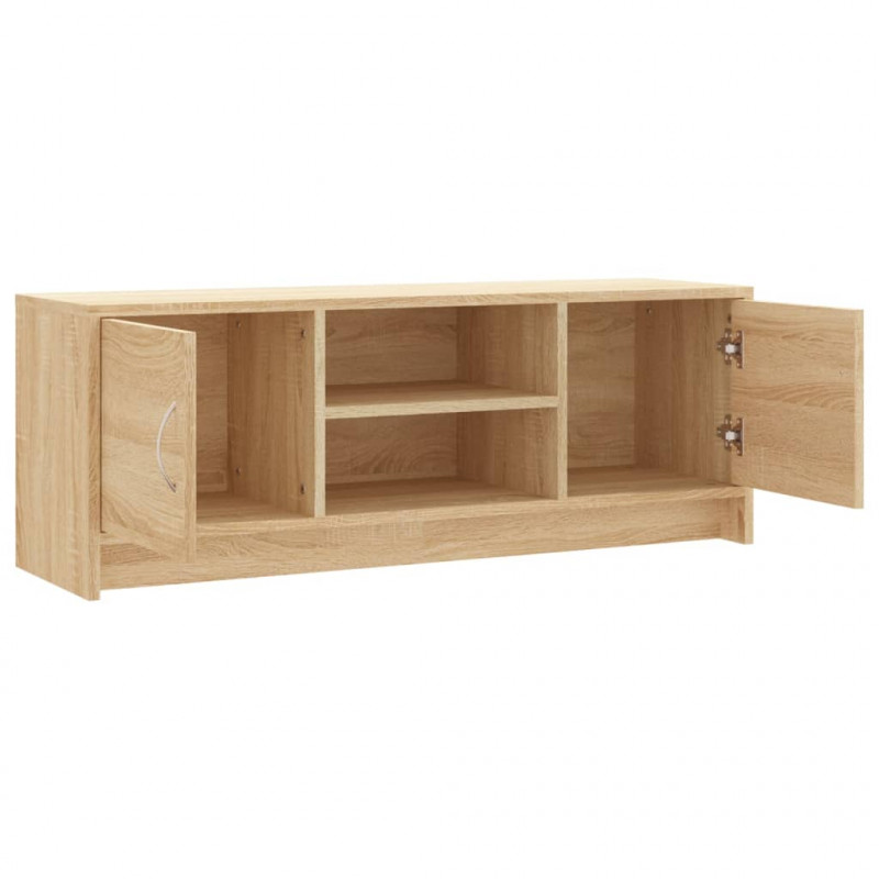 Szafka pod telewizor, dąb sonoma, 102x30x37,5 cm