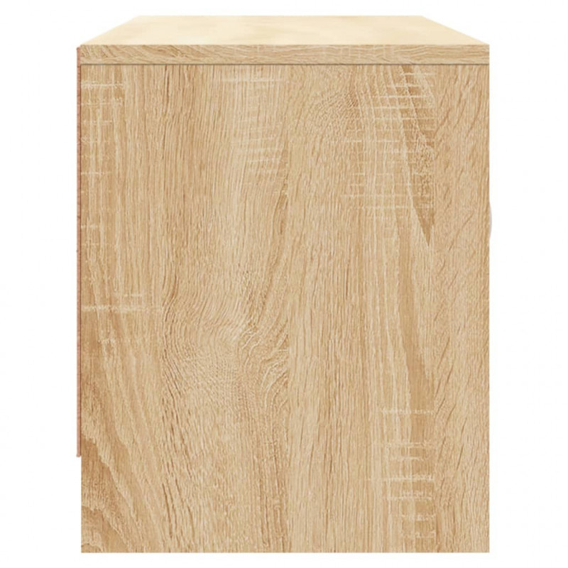 Szafka pod telewizor, dąb sonoma, 102x30x37,5 cm