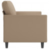 3-osobowa sofa, cappuccino, 180 cm, sztuczna skóra