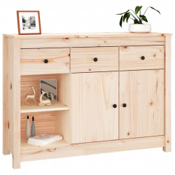 Szafka, 100x35x74 cm, lite drewno sosnowe