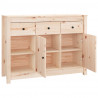 Szafka, 100x35x74 cm, lite drewno sosnowe