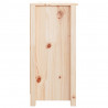 Szafka, 100x35x74 cm, lite drewno sosnowe