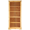 Biblioteczka w meksykańskim stylu Corona, sosna, 81x40x170 cm