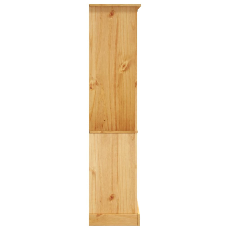 Biblioteczka w meksykańskim stylu Corona, sosna, 81x40x170 cm