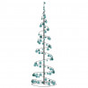 Stożkowa choinka z lampek z bombkami, 120 LED, 180 cm