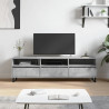 Szafka pod TV, szarość betonu, 150x30x44,5 cm