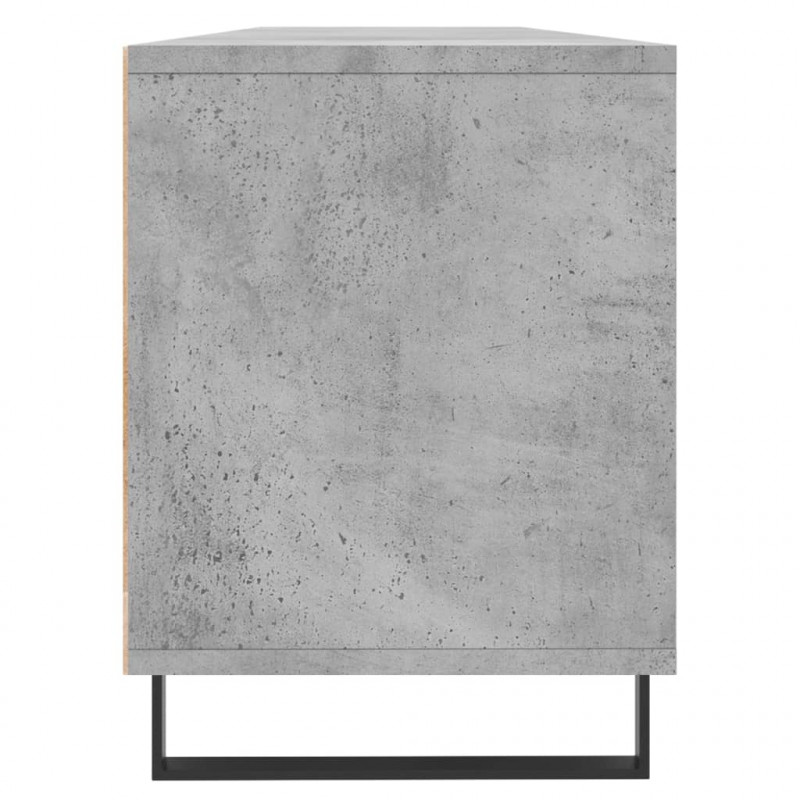 Szafka pod TV, szarość betonu, 150x30x44,5 cm