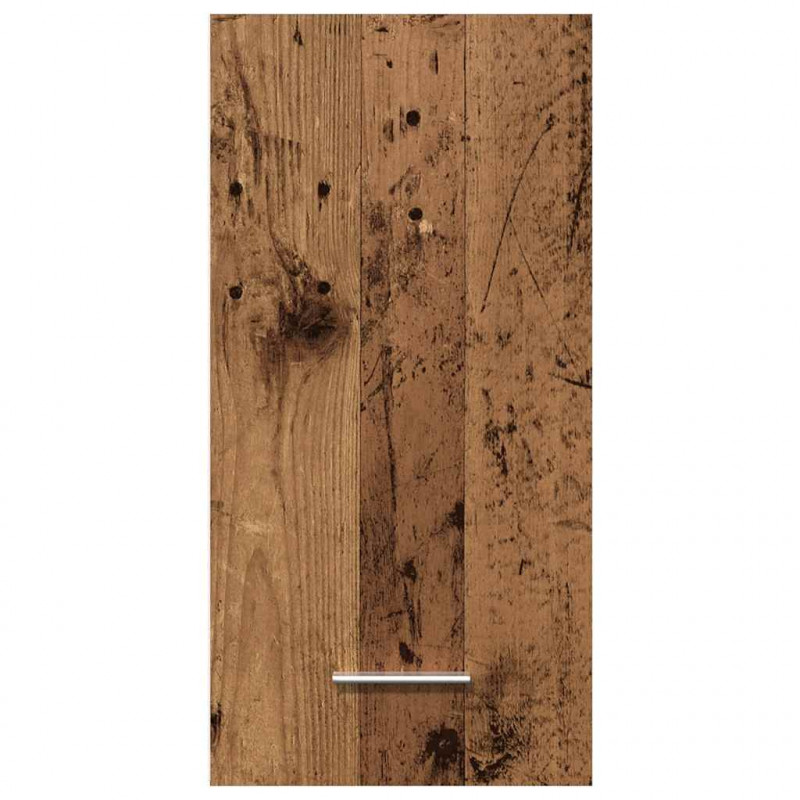 Szafka wisząca, stare drewno, 30x31x60 cm