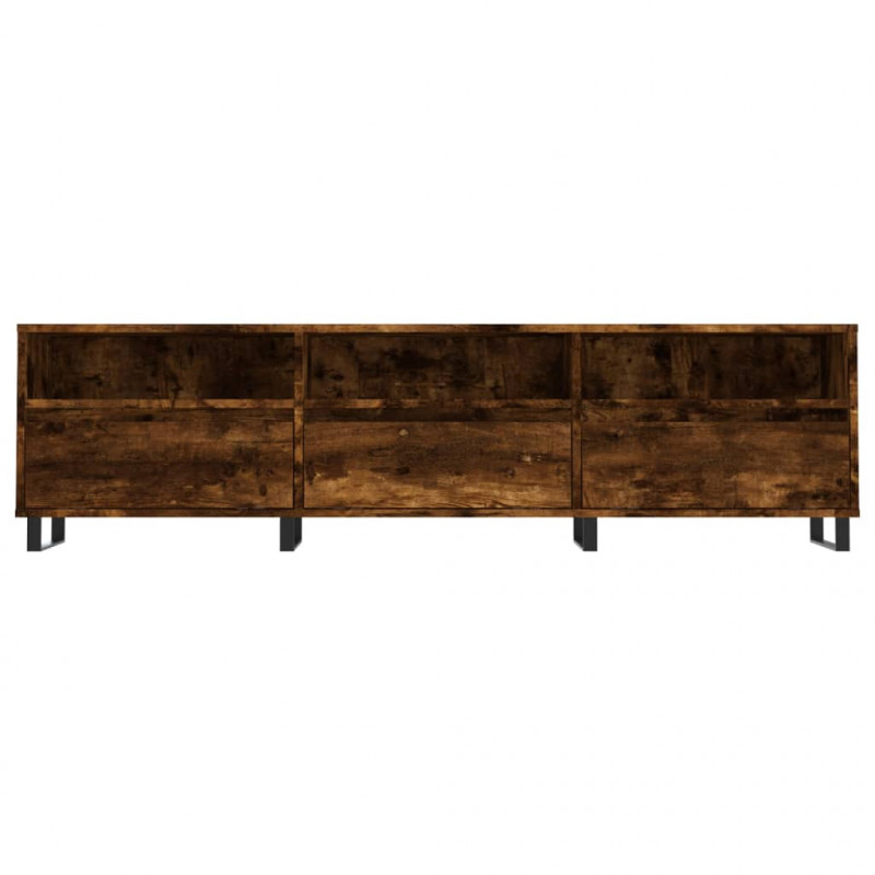 Szafka pod TV, przydymiony dąb, 150x30x44,5 cm