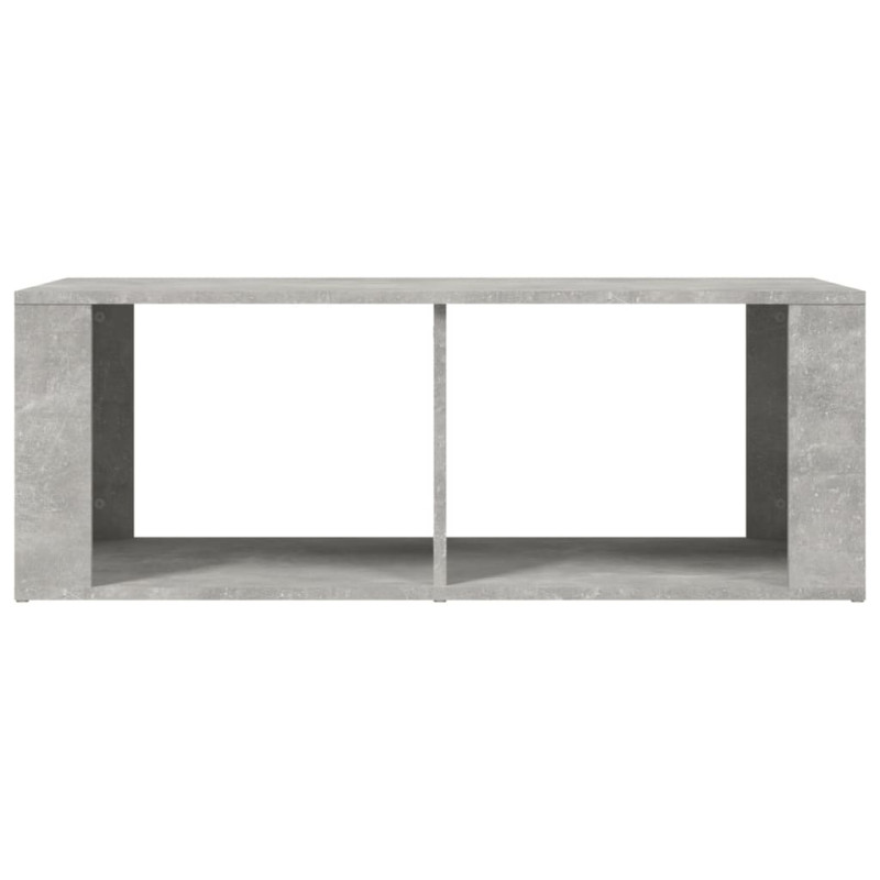 Stolik kawowy, szarość betonu, 100x50x36 cm