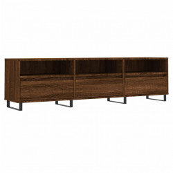 Szafka pod TV, brązowy dąb, 150x30x44,5 cm