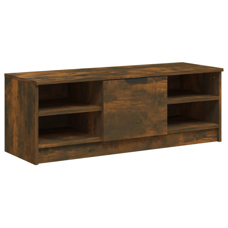 Szafka pod telewizor, przydymiony dąb, 102x35,5x36,5 cm