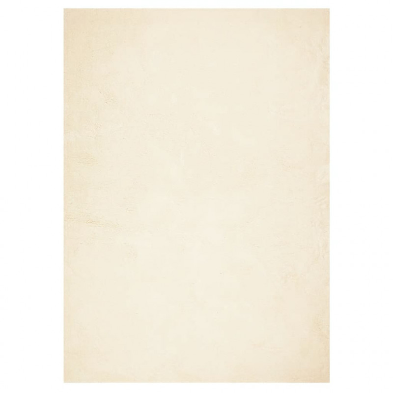 Dywan HUARTE z krótkim włosiem, kremowy, 240x340 cm