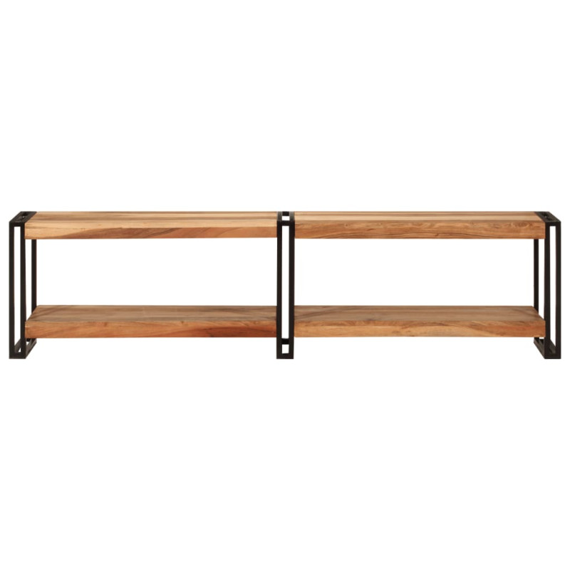 Szafka pod TV, 160x30x40 cm, lite drewno akacjowe