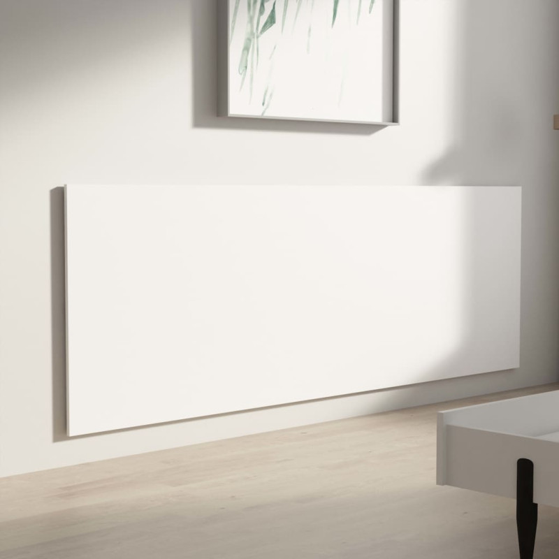 Zagłówek łóżka, ścienny, biały, 240x1,5x80 cm