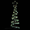 Stożkowa choinka z lampek z bombkami, 100 LED, 150 cm