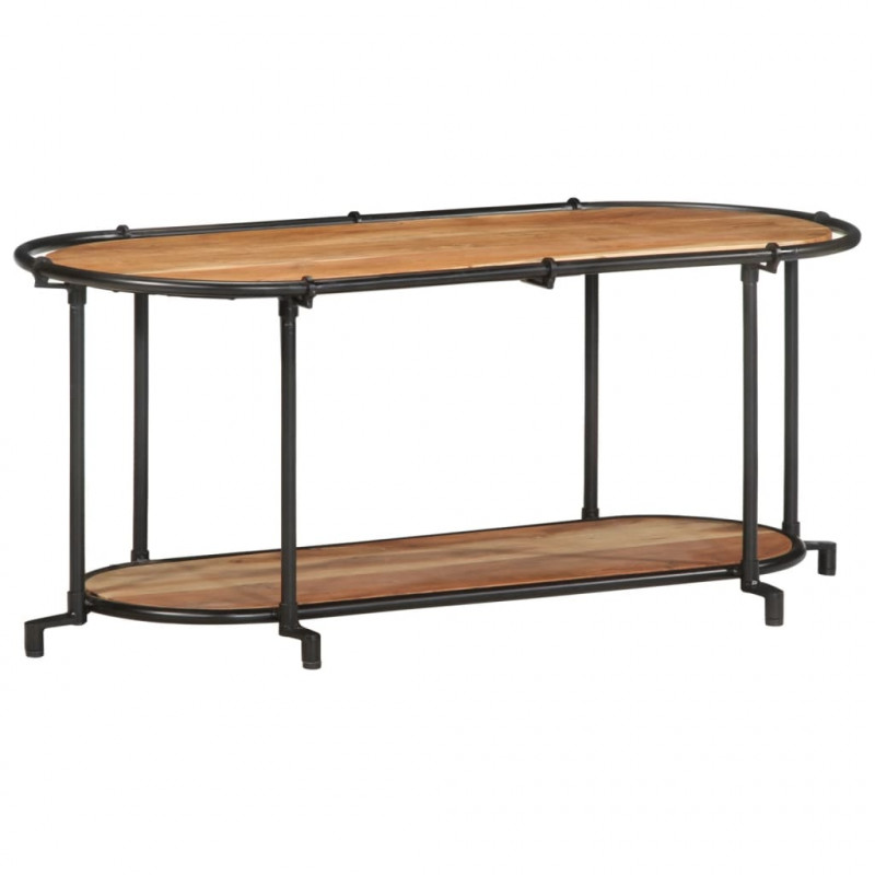 Szafka pod telewizor, 100x42x40 cm, lite drewno akacjowe