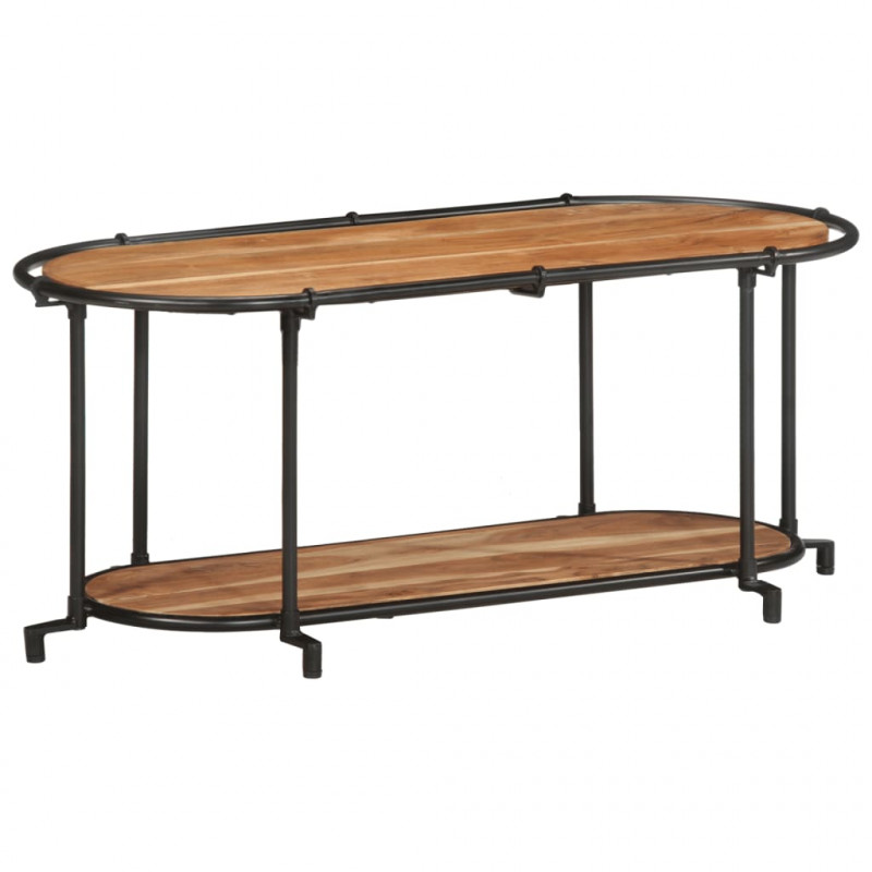 Szafka pod telewizor, 100x42x40 cm, lite drewno akacjowe