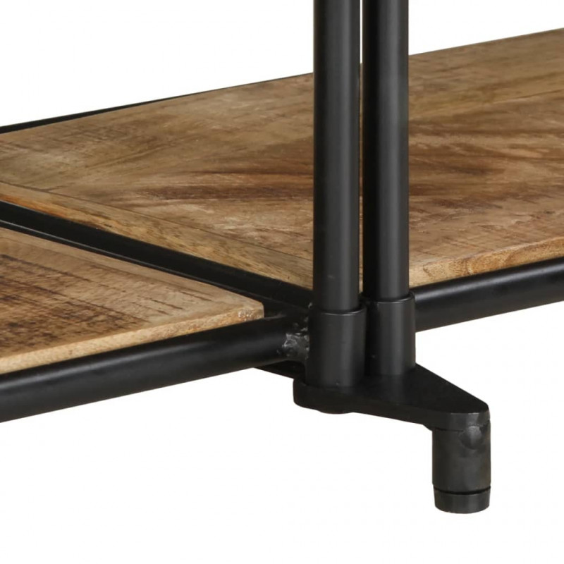 Szafka pod TV, 200x42x40 cm, lite surowe drewno mango