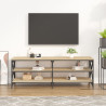 Szafka pod TV, dąb sonoma, 140x40x50 cm materiał drewnopochodny