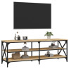 Szafka pod TV, dąb sonoma, 140x40x50 cm materiał drewnopochodny
