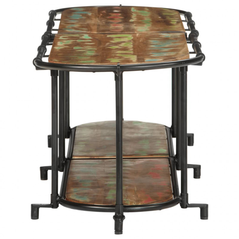 Szafka pod telewizor, 160x42x40 cm, lite drewno z odzysku