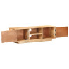 Szafka pod TV, 116x30x35 cm, lite drewno mango