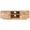 Szafka pod TV, 116x30x35 cm, lite drewno mango