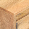 Szafka pod TV, 116x30x35 cm, lite drewno mango