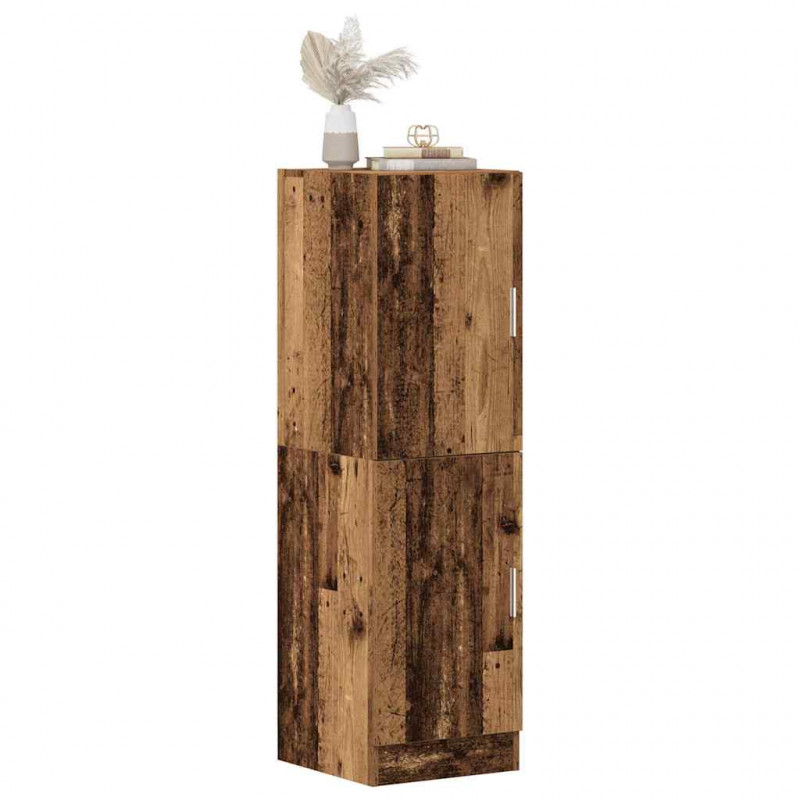 Szafka kuchenna, stare drewno, 38x41,5x131,5 cm