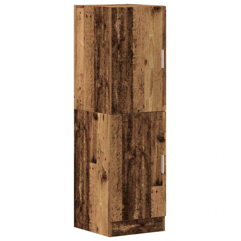 Szafka kuchenna, stare drewno, 38x41,5x131,5 cm
