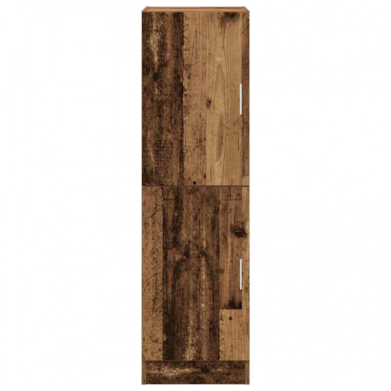 Szafka kuchenna, stare drewno, 38x41,5x131,5 cm