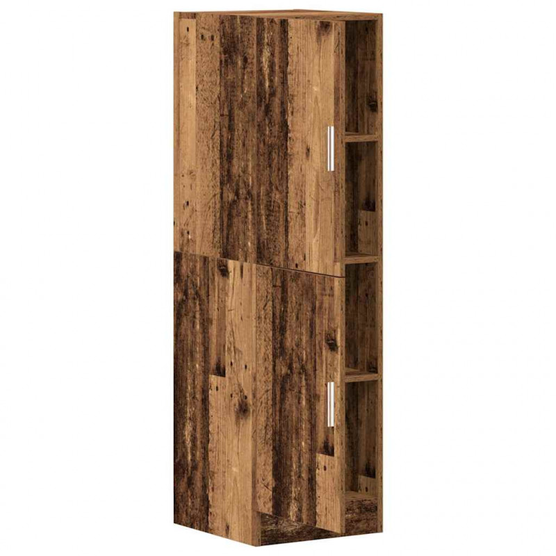 Szafka kuchenna, stare drewno, 38x41,5x131,5 cm