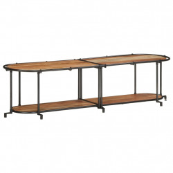 Szafka pod telewizor, 160x42x40 cm, lite drewno akacjowe