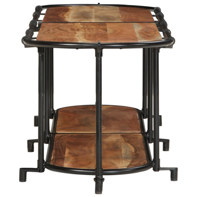 Szafka pod telewizor, 160x42x40 cm, lite drewno akacjowe