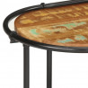 Szafka pod telewizor, 100x42x40 cm, lite drewno z odzysku