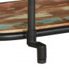 Szafka pod telewizor, 100x42x40 cm, lite drewno z odzysku