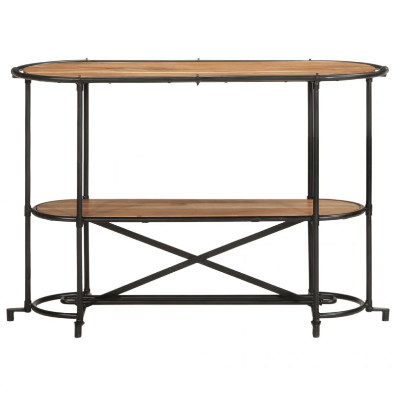 Stolik konsolowy, 110x42x76 cm, lite drewno akacjowe