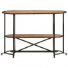 Stolik konsolowy, 110x42x76 cm, lite drewno akacjowe