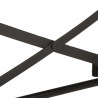 Stolik konsolowy, 110x42x76 cm, lite drewno akacjowe