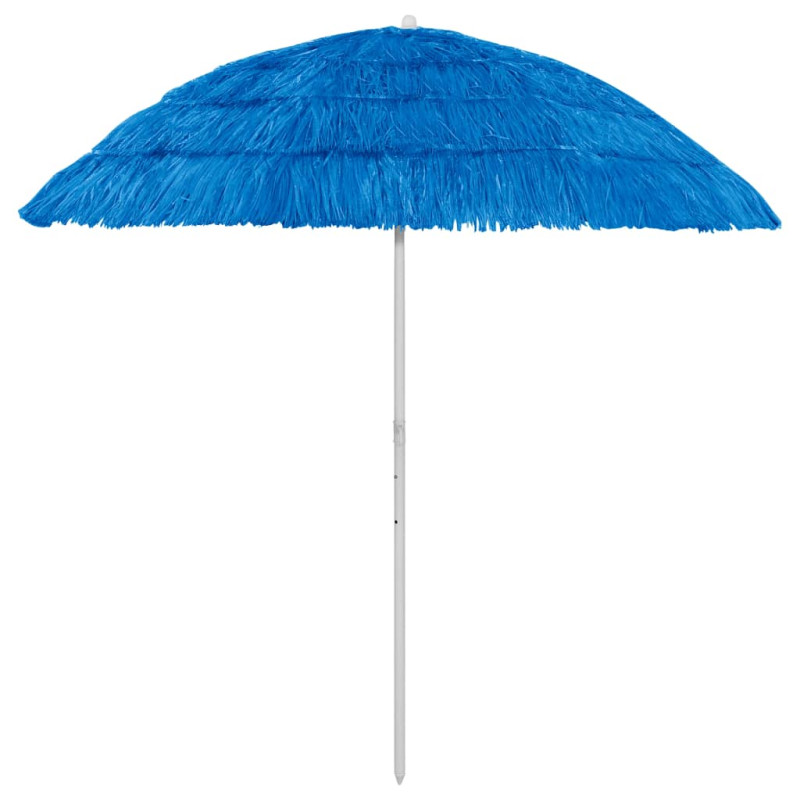 Parasol plażowy w hawajskim stylu, niebieski, 240 cm