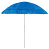 Parasol plażowy w hawajskim stylu, niebieski, 240 cm